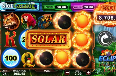 Οθόνη3. Solar Eclipse: Jaguar's Lair Κουλοχέρης