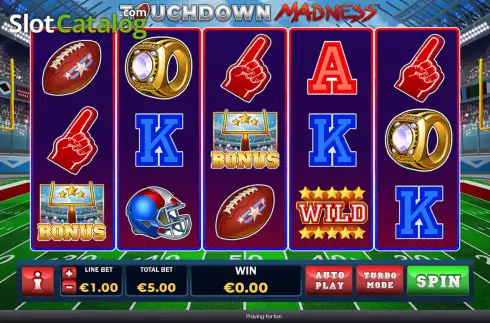 Οθόνη2. Touchdown Madness Κουλοχέρης