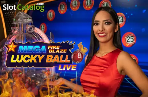 Mega Fire Blaze Lucky Ball Λογότυπο
