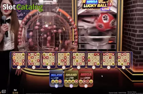 Οθόνη3. Mega Fire Blaze Lucky Ball Κουλοχέρης 