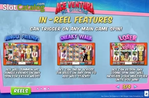 Οθόνη8. Ace Ventura (Playtech) Κουλοχέρης