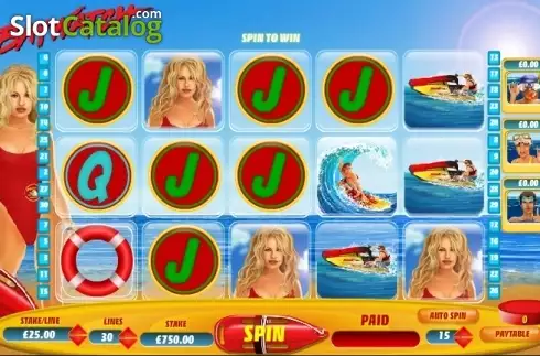 Οθόνη2. Baywatch (Playtech) Κουλοχέρης