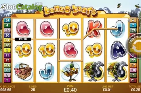 Οθόνη3. Bonus Bears Κουλοχέρης