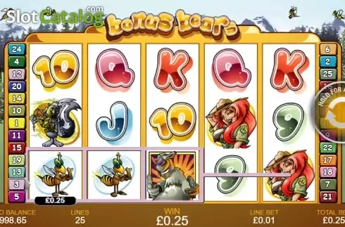 Οθόνη4. Bonus Bears Κουλοχέρης