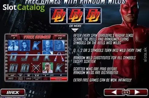 Οθόνη4. DareDevil Κουλοχέρης 