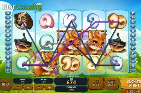 Οθόνη9. Fortunes Of The Fox Κουλοχέρης