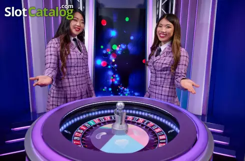 Οθόνη3. K-Pop Roulette Live Κουλοχέρης