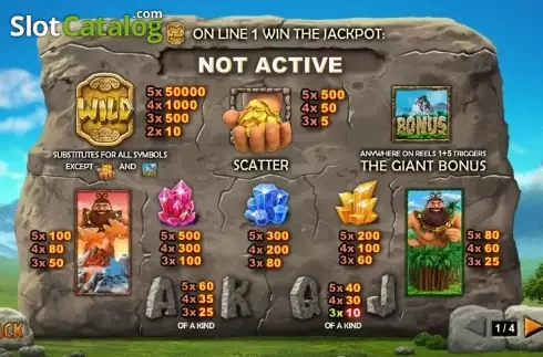 Οθόνη5. Jackpot Giant Κουλοχέρης
