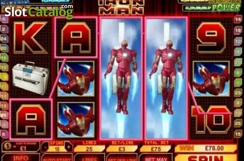 Οθόνη2. Iron Man Κουλοχέρης