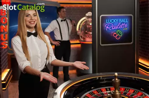 Οθόνη3. Lucky Ball Roulette Live Κουλοχέρης 