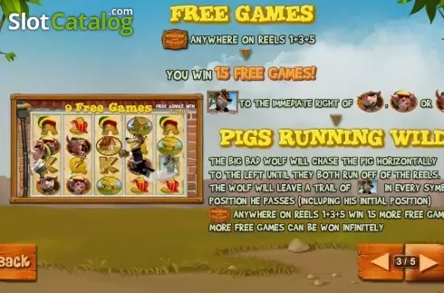 Οθόνη7. Piggies and The Wolf Κουλοχέρης