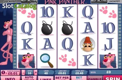 Οθόνη2. Pink Panther Κουλοχέρης