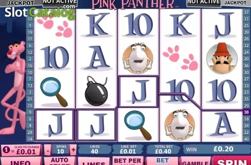 Οθόνη3. Pink Panther Κουλοχέρης