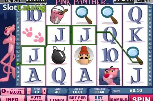 Οθόνη4. Pink Panther Κουλοχέρης