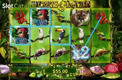 Οθόνη9. Secrets of the Amazon Κουλοχέρης