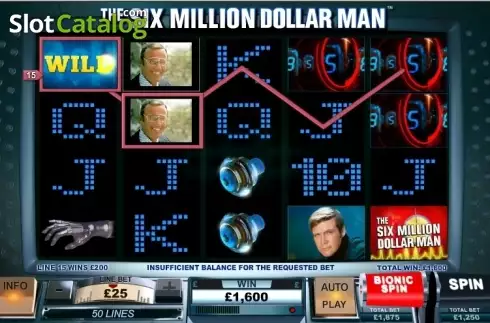Οθόνη3. 6 million Dollar Man Κουλοχέρης