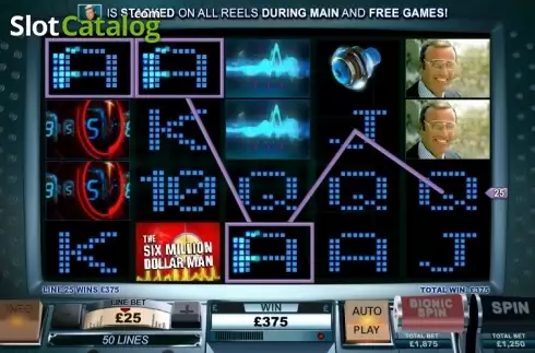 Οθόνη4. 6 million Dollar Man Κουλοχέρης