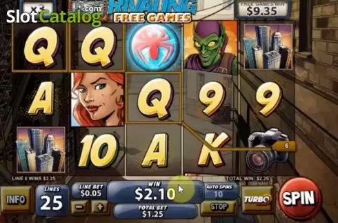 Οθόνη5. Spider-Man: Attack of the Green Goblin Κουλοχέρης 
