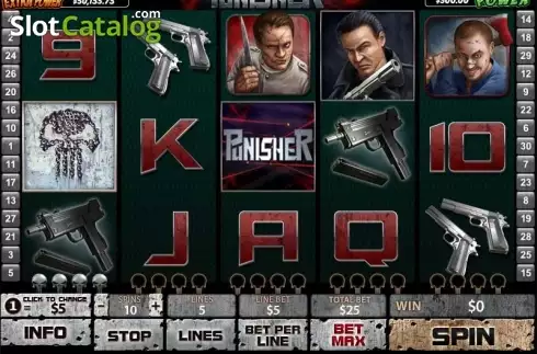 Ροδέλες. The Punisher Κουλοχέρης