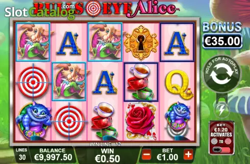 Οθόνη3. Bullseye Alice Κουλοχέρης