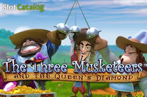 The Three Musketeers and the Queen's Diamond (Playtech) Λογότυπο The Three Musketeers and the Queen's Diamond (Playtech) Λογότυπο