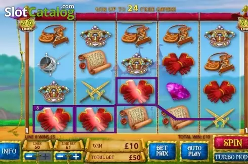 Οθόνη4. The Three Musketeers and the Queen's Diamond (Playtech) Κουλοχέρης