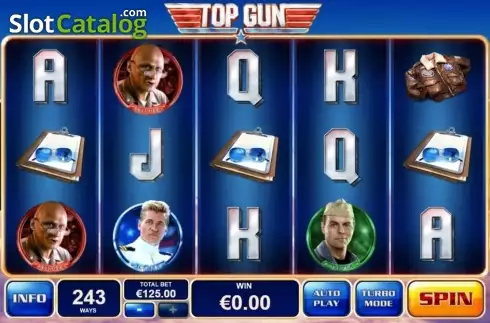 Οθόνη6. Top Gun (Playtech) Κουλοχέρης 
