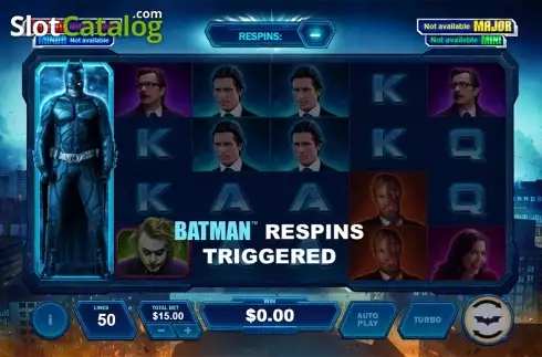 Οθόνη5. The Dark Knight (Playtech) Κουλοχέρης
