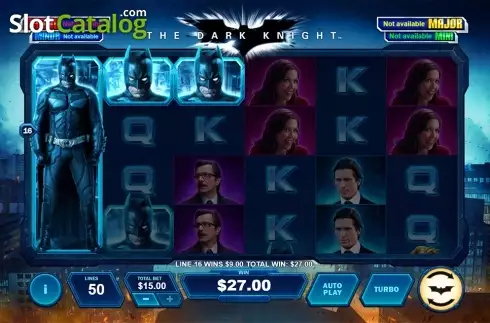 Οθόνη8. The Dark Knight (Playtech) Κουλοχέρης