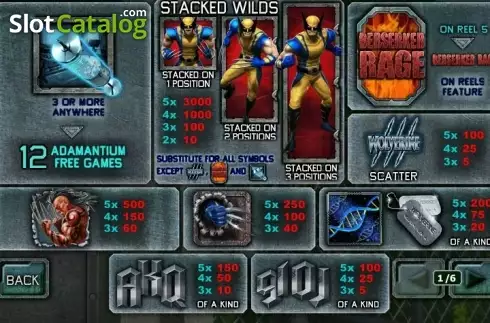 Οθόνη3. Wolverine Κουλοχέρης
