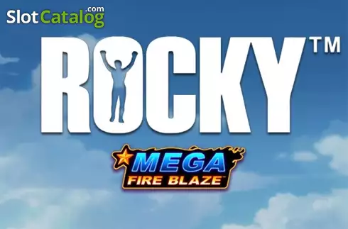 Mega Fire Blaze: Rocky Λογότυπο Mega Fire Blaze: Rocky Λογότυπο