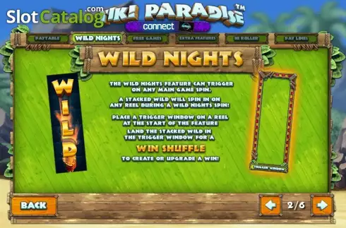 Πλεξιπτωτιστές Άγριες Νύχτες. Tiki Paradise (Playtech) Κουλοχέρης