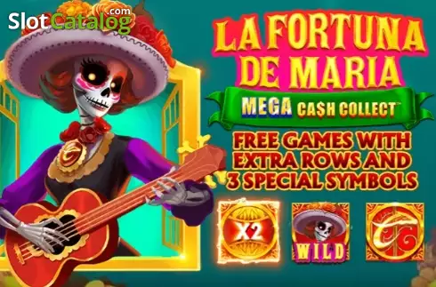 La Fortuna de Maria: Mega Cash Collect Λογότυπο La Fortuna de Maria: Mega Cash Collect Λογότυπο