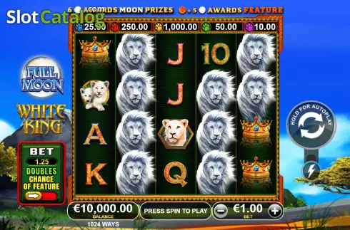 Οθόνη3. Full Moon: White King Κουλοχέρης