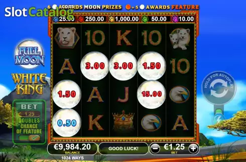 Οθόνη5. Full Moon: White King Κουλοχέρης