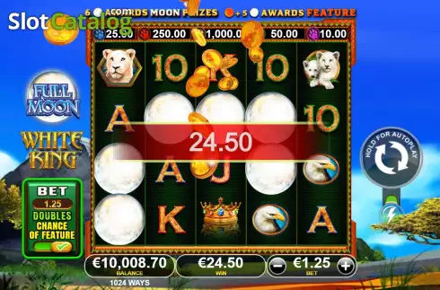 Οθόνη6. Full Moon: White King Κουλοχέρης