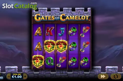 Οθόνη6. Gates of Camelot Κουλοχέρης