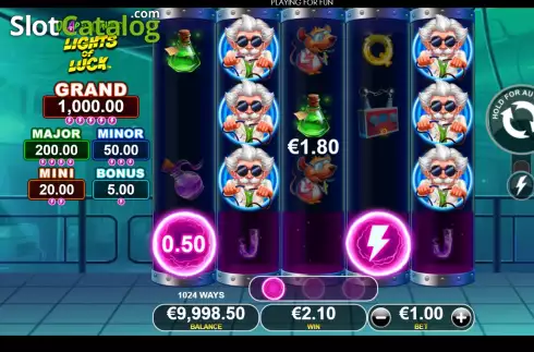 Οθόνη3. Lights Of Luck Κουλοχέρης