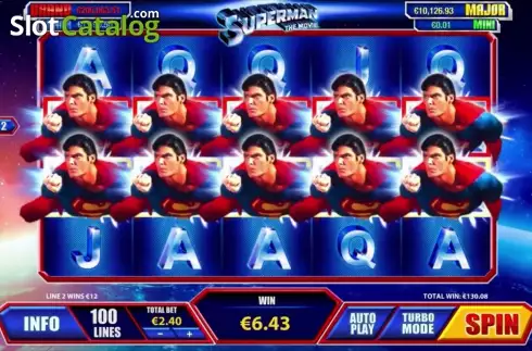 Οθόνη 1. Superman The Movie Κουλοχέρης