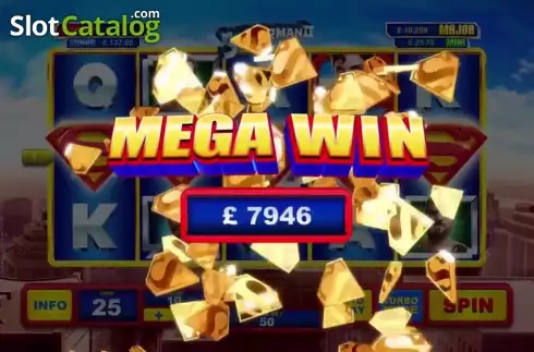 Οθόνη 3. Superman II Slot Κουλοχέρης