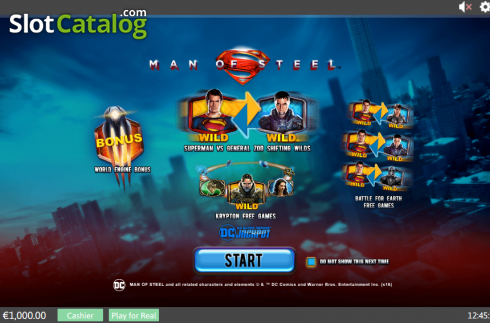 Οθόνη 1. Man of Steel Κουλοχέρης 