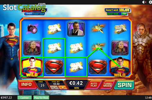 Οθόνη 4. Man of Steel Κουλοχέρης 