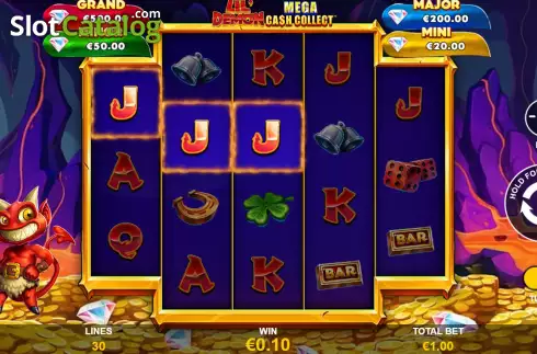 Οθόνη4. Lil' Demon Mega Cash Collect Κουλοχέρης