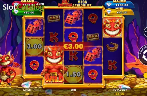 Οθόνη5. Lil' Demon Mega Cash Collect Κουλοχέρης