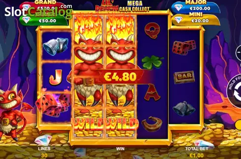 Οθόνη6. Lil' Demon Mega Cash Collect Κουλοχέρης