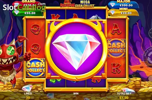 Οθόνη7. Lil' Demon Mega Cash Collect Κουλοχέρης