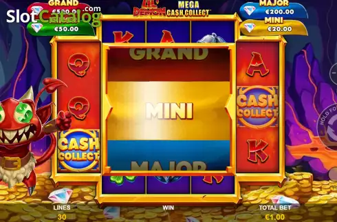 Οθόνη8. Lil' Demon Mega Cash Collect Κουλοχέρης