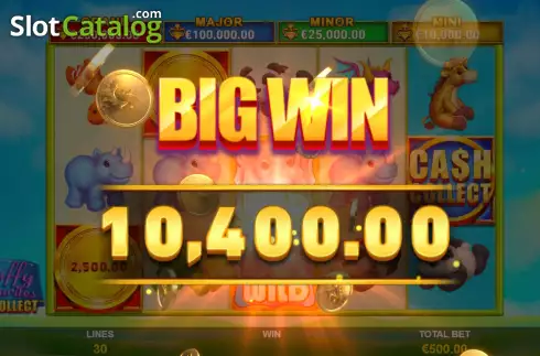 Οθόνη3. Fluffy Favourites Cash Collect Κουλοχέρης