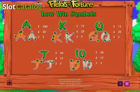 Οθόνη2. Fields of Fortune Κουλοχέρης 