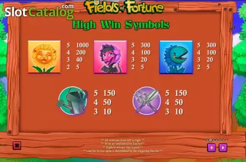 Οθόνη3. Fields of Fortune Κουλοχέρης 